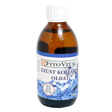 Ezüst kolloid FITOVITAL 25ppm 250ml Ezüst kolloid FITOVITAL 25ppm 250ml