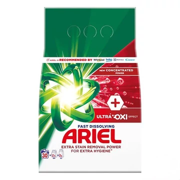 Mosópor ARIEL Ultra Oxi 32 mosás 1,76kg Mosópor ARIEL Ultra Oxi 32 mosás 1,76kg
