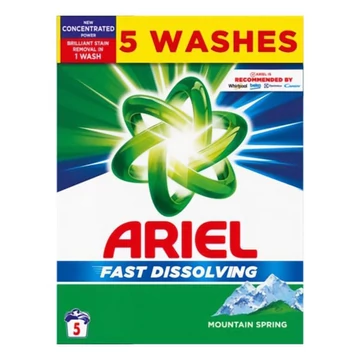 Mosópor ARIEL Mountain Spring 5 mosás 275g Mosópor ARIEL Mountain Spring 5 mosás 275g