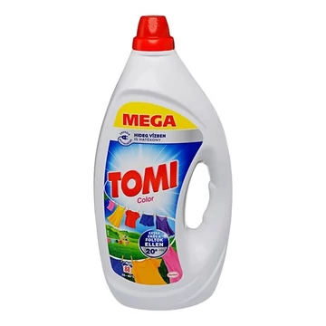 Folyékony mosószer TOMI Max Power Color 88 mosás 3,96L Folyékony mosószer TOMI Max Power Color 88 mosás 3,96L