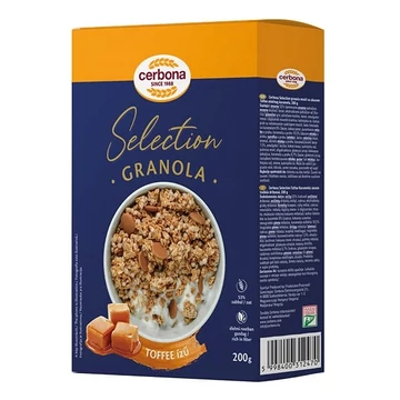 Granola CERBONA Toffee karamellás 200g Granola CERBONA Toffee karamellás 200g