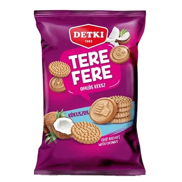 Keksz DETKI Tere-Fere kókuszos 180g Keksz DETKI Tere-Fere kókuszos 180g
