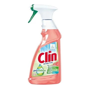 Ablaktisztító szórófejes CLIN ProNature Grapefruit 500ml Ablaktisztító szórófejes CLIN ProNature Grapefruit 500ml