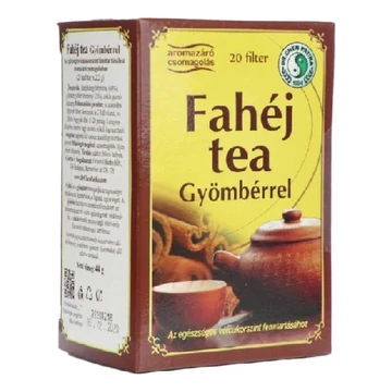 Fahéj tea DR CHEN gyömbérrel 20 filter/doboz Fahéj tea DR CHEN gyömbérrel 20 filter/doboz