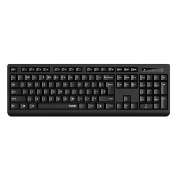 Billentyűzet vezeték nélküli RAPOO E1700 2,4 Ghz fekete Billentyűzet vezeték nélküli RAPOO E1700 2,4 Ghz fekete