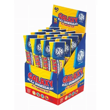 Ragasztó folyékony ASTRA univerzális tubusos 40 ml 16 db/display Ragasztó folyékony ASTRA univerzális tubusos 40 ml 16 db/display