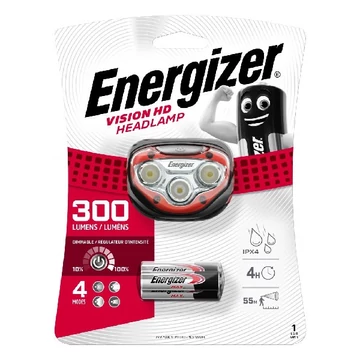 Fejlámpa LED ENERGIZER "HeadlightVisionHD" 3LED + 3xAAA Fejlámpa LED ENERGIZER "HeadlightVisionHD" 3LED + 3xAAA