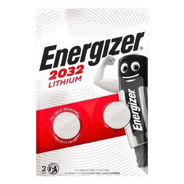 Gombelem ENERGIZER CR2032 2 db-os Gombelem ENERGIZER CR2032 2 db-os