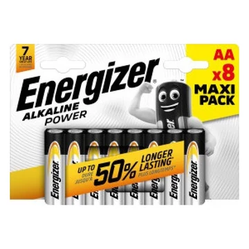 Elem ceruza ENERGIZER "AlkalinePower" AA 8 db-os Elem ceruza ENERGIZER "AlkalinePower" AA 8 db-os