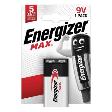 Elem ENERGIZER "Max" 9V 1 db-os Elem ENERGIZER "Max" 9V 1 db-os