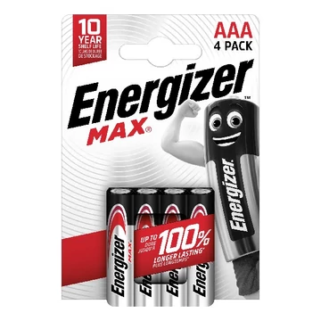 Elem mikro ENERGIZER "Max" AAA 4 db-os Elem mikro ENERGIZER "Max" AAA 4 db-os