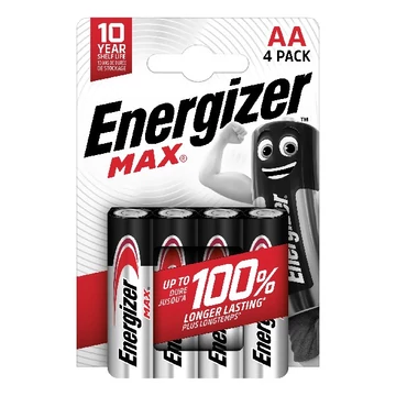 Elem ceruza ENERGIZER "Max" AA 4 db-os Elem ceruza ENERGIZER "Max" AA 4 db-os