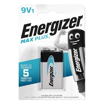 Elem ENERGIZER "MaxPlus" 9V 1 db-os Elem ENERGIZER "MaxPlus" 9V 1 db-os