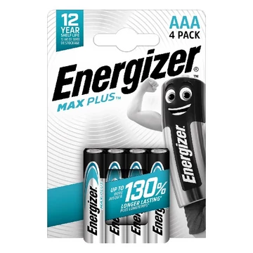 Elem mikro ENERGIZER "MaxPlus" AAA 4 db-os Elem mikro ENERGIZER "MaxPlus" AAA 4 db-os