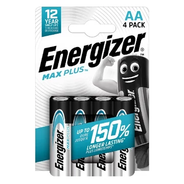 Elem ceruza ENERGIZER "MaxPlus" AA 4 db-os Elem ceruza ENERGIZER "MaxPlus" AA 4 db-os