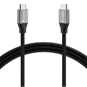 Kábel töltő és szinkronizáló VARTA USB-C - USB-C Kábel töltő és szinkronizáló VARTA USB-C - USB-C