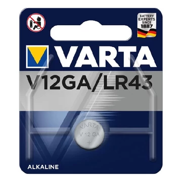 Elem gomb VARTA V12GA 1db/bliszter Elem gomb VARTA V12GA 1db/bliszter