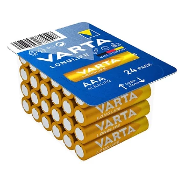 Elem mikro VARTA Longlife AAA 24-es Elem mikro VARTA Longlife AAA 24-es