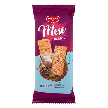 Keksz DETKI mese tejcsokoládés 180g Keksz DETKI mese tejcsokoládés 180g
