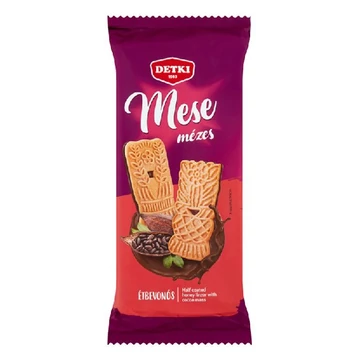 Keksz DETKI mese étcsokoládés 180g Keksz DETKI mese étcsokoládés 180g