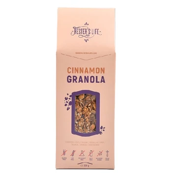 Granola HESTER’S Cinnamon fahéjas 320g Granola HESTER’S Cinnamon fahéjas 320g