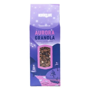 Granola HESTER’S Aurora narancsos-csokoládés 300g Granola HESTER’S Aurora narancsos-csokoládés 300g
