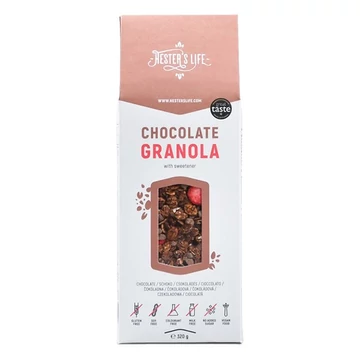 Granola HESTER’S Chocolate csokoládés-epres 320g Granola HESTER’S Chocolate csokoládés-epres 320g