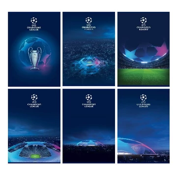 Füzet CHAMPIONS LEAGUE A/5 54 lapos vonalas Füzet CHAMPIONS LEAGUE A/5 54 lapos vonalas