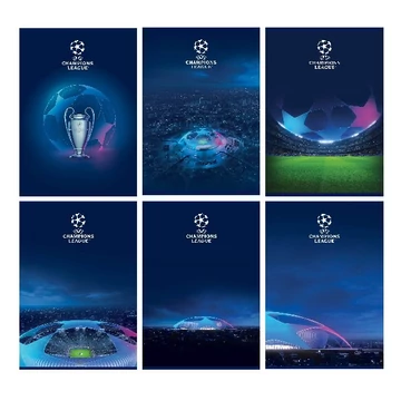 Füzet CHAMPIONS LEAGUE A/4 54 lapos kockás Füzet CHAMPIONS LEAGUE A/4 54 lapos kockás