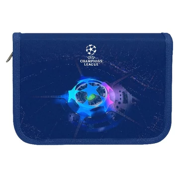 Tolltartó CHAMPIONS LEAGUE két klapnis üres kék Tolltartó CHAMPIONS LEAGUE két klapnis üres kék