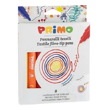 Textilmarker PRIMO 8db-os készlet Textilmarker PRIMO 8db-os készlet