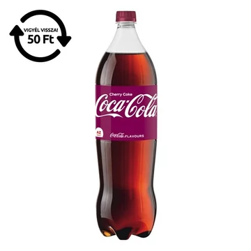 Üdítőital szénsavas COCA-COLA Cherry 1,75L DRS Üdítőital szénsavas COCA-COLA Cherry 1,75L DRS