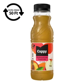 Gyümölcslé CAPPY Őszibarack mix 50%-os 0,33L DRS Gyümölcslé CAPPY Őszibarack mix 50%-os 0,33L DRS