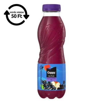 Üdítőital szénsavmentes CAPPY Ice Fruit Erdei gyümölcs 12% 0,5L DRS Üdítőital szénsavmentes CAPPY Ice Fruit Erdei gyümölcs 12% 0,5L DRS