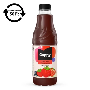 Gyümölcslé CAPPY Eper mix 35%-os 1L DRS Gyümölcslé CAPPY Eper mix 35%-os 1L DRS
