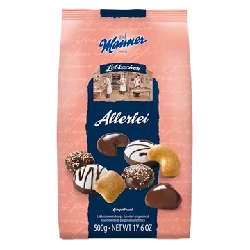 Mézeskalács válogatás MANNER 500 g Mézeskalács válogatás MANNER 500 g