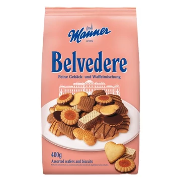 Keksz MANNER belvedere mix 400 g Keksz MANNER belvedere mix 400 g