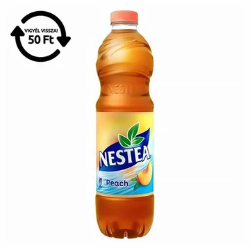 Üdítőital szénsavmentes NESTEA barack 1,5L DRS Üdítőital szénsavmentes NESTEA barack 1,5L DRS