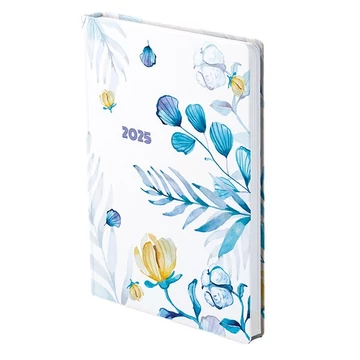 Határidőnapló TOPTIMER Joy J012 B/6 heti fehér lapos Kék levél 3D 2025. Határidőnapló TOPTIMER Joy J012 B/6 heti fehér lapos Kék levél 3D 2025.