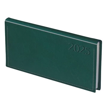 Zsebnaptár TOPTIMER Traditional T030 fekvő fehér lapos zöld 2025. Zsebnaptár TOPTIMER Traditional T030 fekvő fehér lapos zöld 2025.