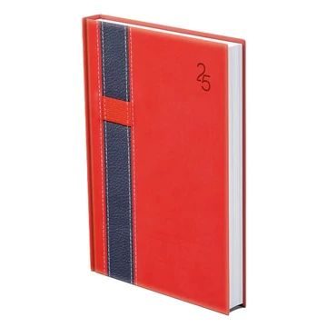 Határidőnapló TOPTIMER Vario V021 A/5 napi fehér lapos piros-kék 2025. Határidőnapló TOPTIMER Vario V021 A/5 napi fehér lapos piros-kék 2025.