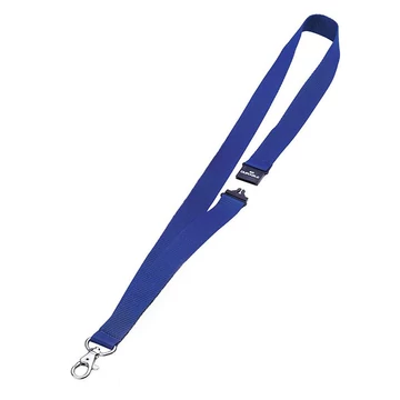 Nyakpánt DURABLE biztonsági zárral 20 mm sötétkék Nyakpánt DURABLE biztonsági zárral 20 mm sötétkék