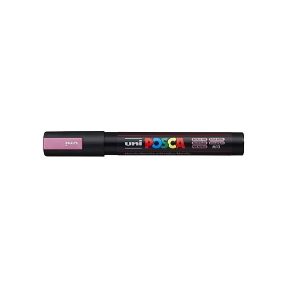 Filctoll UNI Posca PC-5M metál rózsaszín