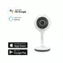 Biztonsági kamera HAMA beltéri 1080p 25fps éjjellátó WIFI fehér